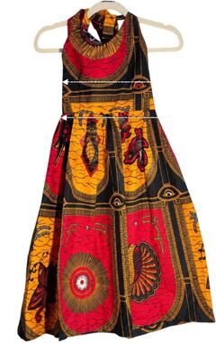 Authentic Nigerian Children’s African Print Dress